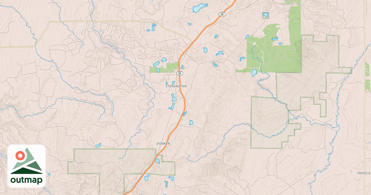 Map of Bill Nicholls Route