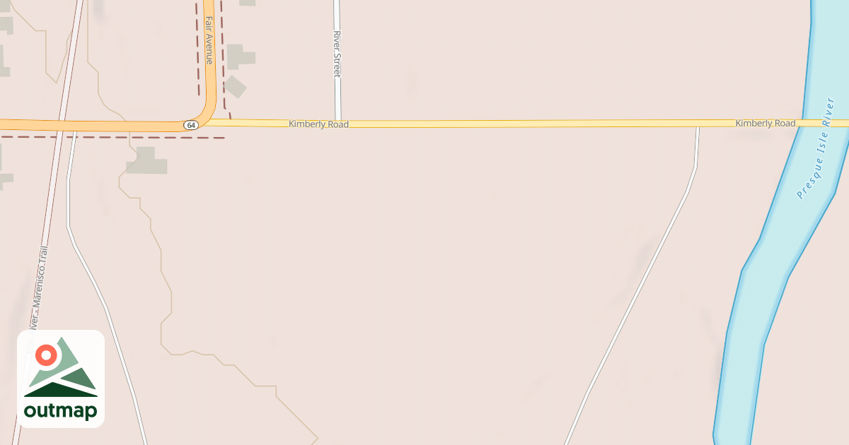 Map of Bessemer Snowmobile #1