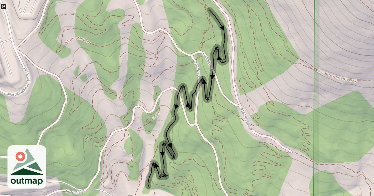 Map of Rabid Badger