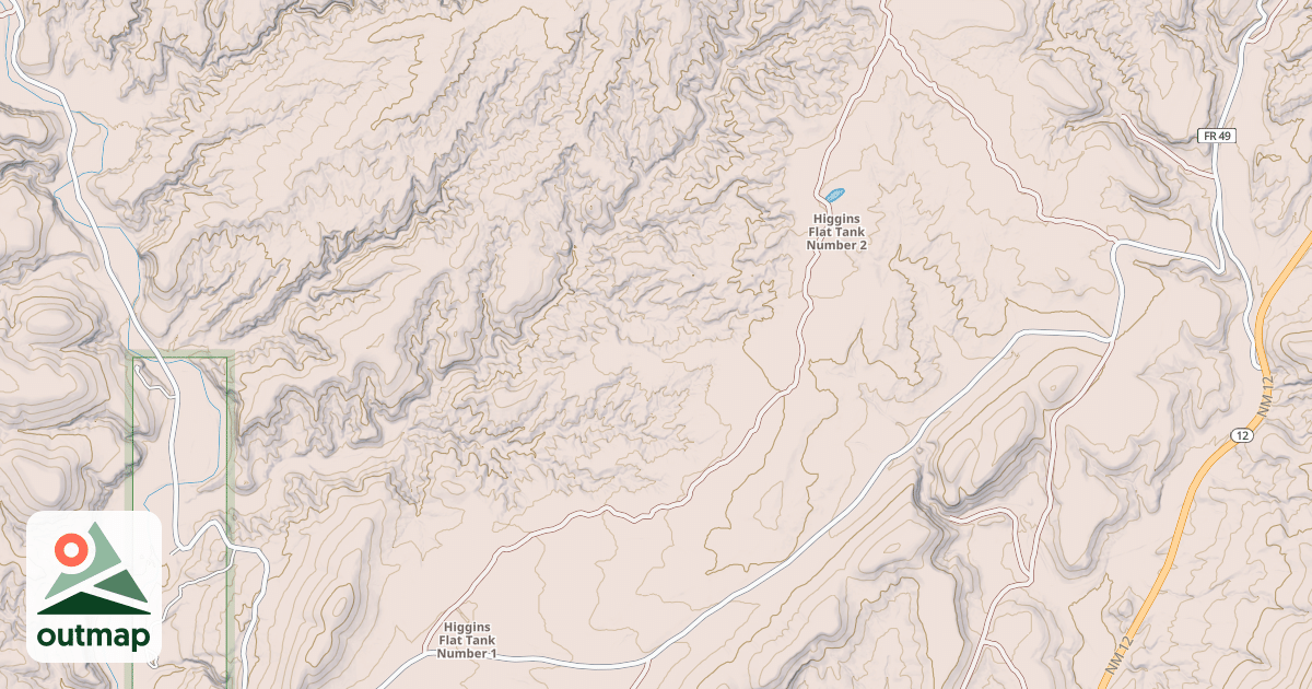 Map of 4033 K