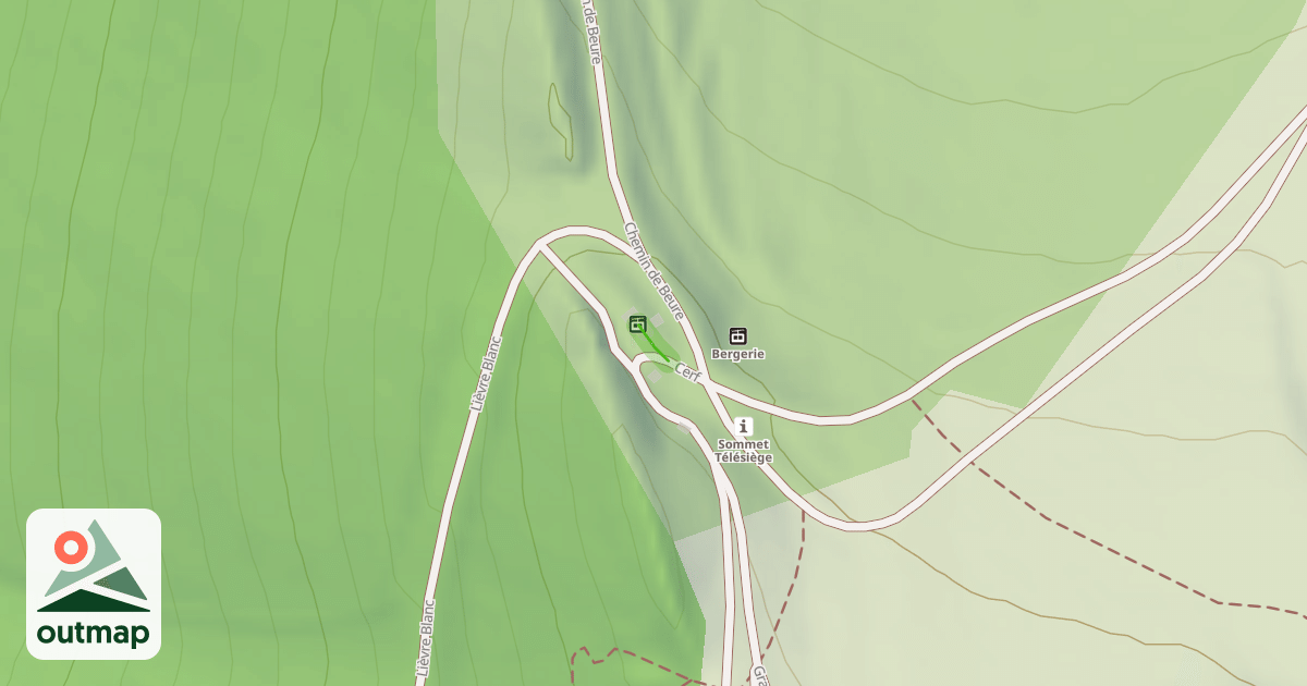 Map of Cerf