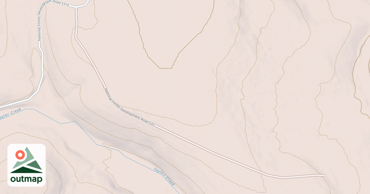 Map of USFS Motor Vehicle Use Map Roads {F3364619-343B-438B-8EB7-193D64B2243B}