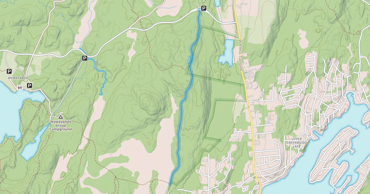 Map preview of William Hoeferlin Trail