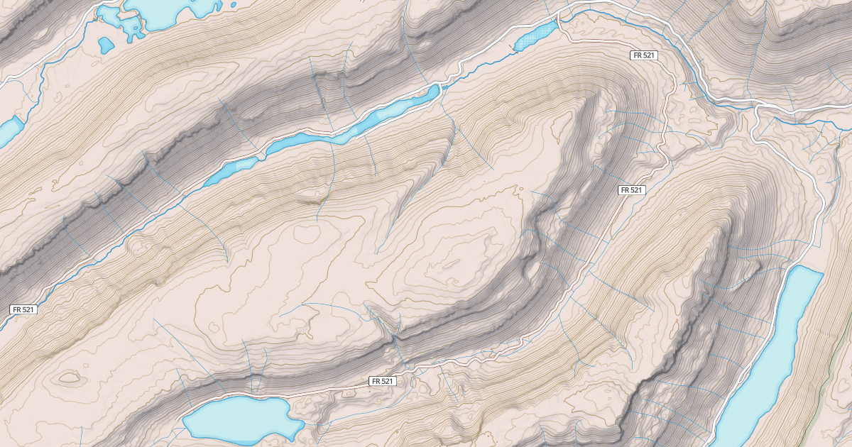 Map preview of HOUSE CANYON