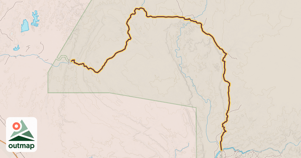 Map of Jatbula Trail