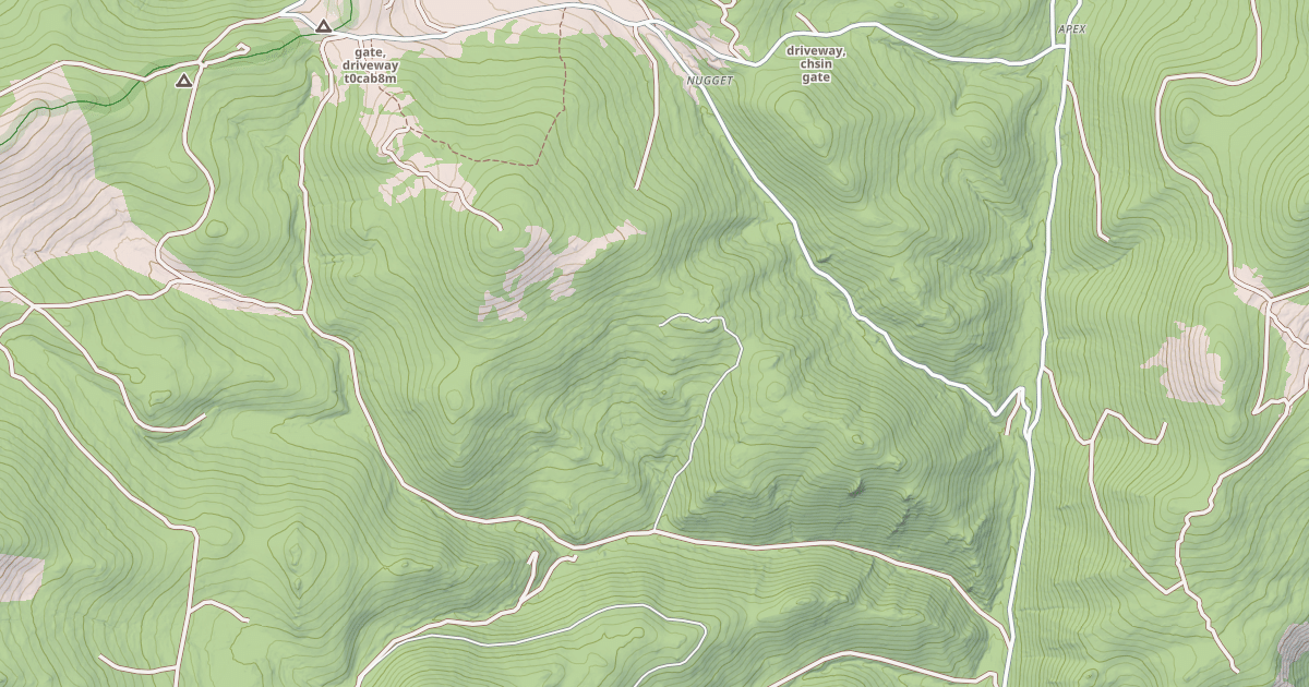 Map preview of N. CLEAR CREEK ROAD