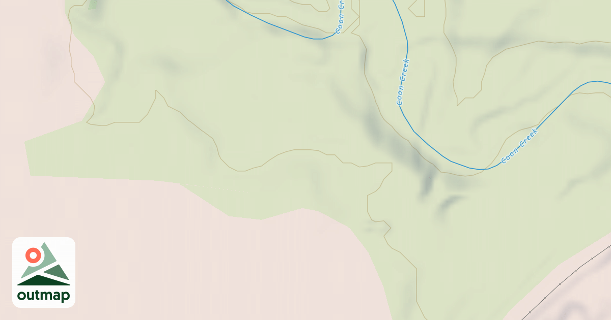 Map of Shady Oaks Native Prairie Adventure Trails