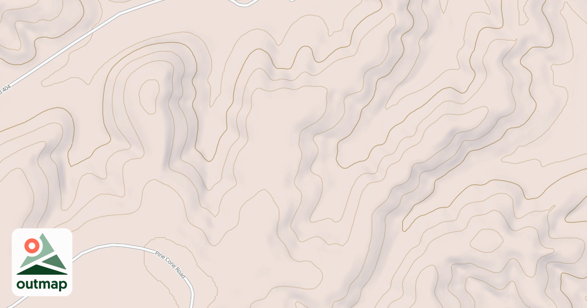 Map of PIN HOOK