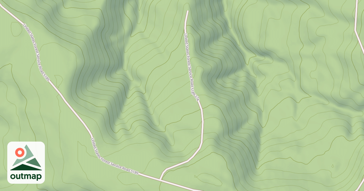 Map of USFS Motor Vehicle Use Map Roads {CEDD39C8-DDE3-4F62-B46F-8B92632AB2B1}