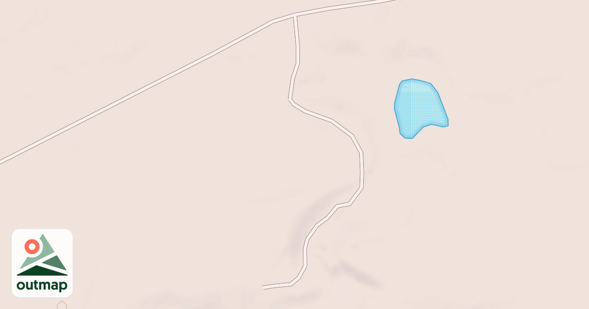 Map of BURNS LAKE PIT ACCESS RD