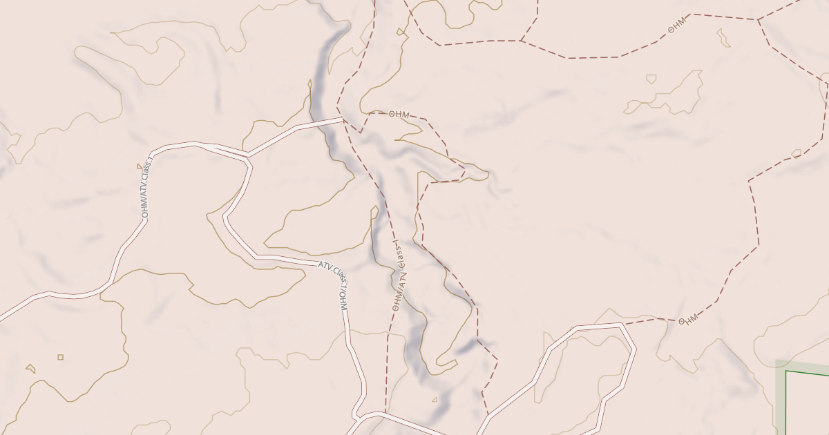 Map preview of Straight Arrows Trail