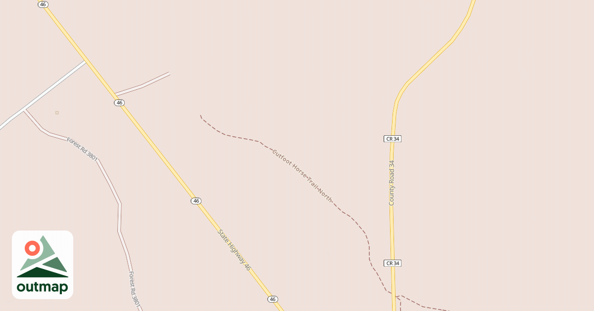 Map of Avenue Of Pines Snowmobile Tr