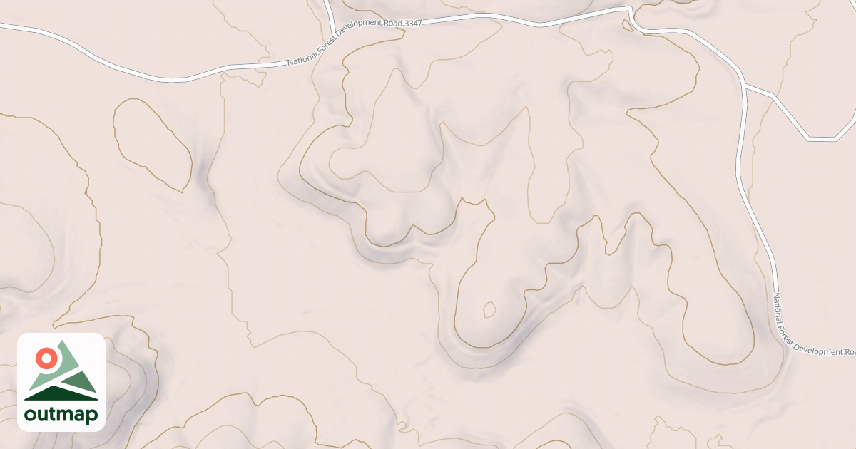 Map of CHERRY BUTTE