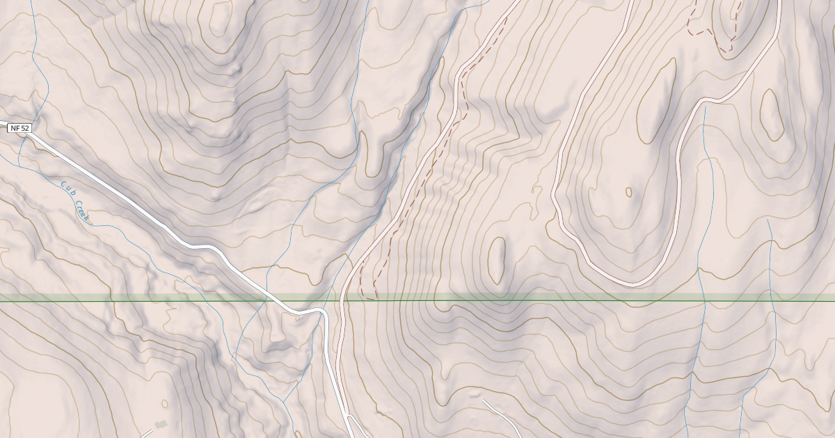 Map preview of FIRST CREEK
