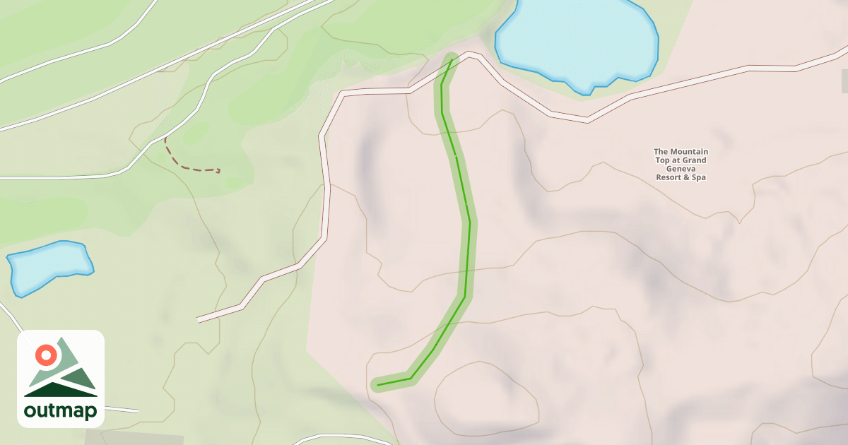 Map of Foxtail Trail
