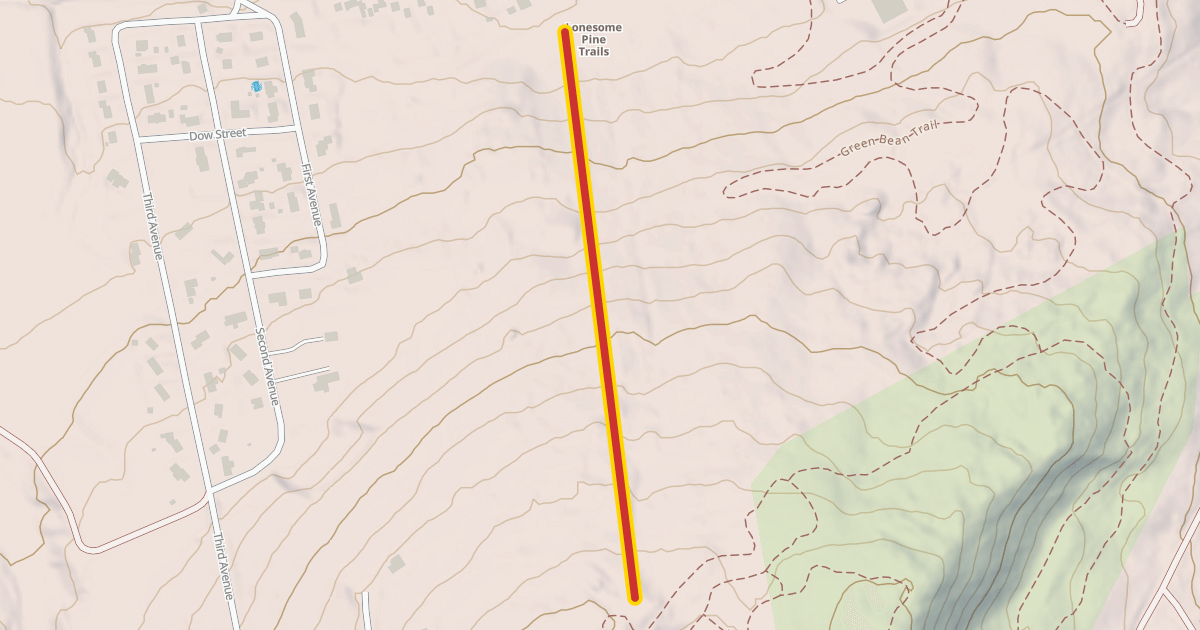 Map preview of T-Bar