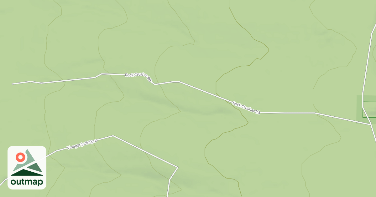 Map of ROCK CRUSHER RD