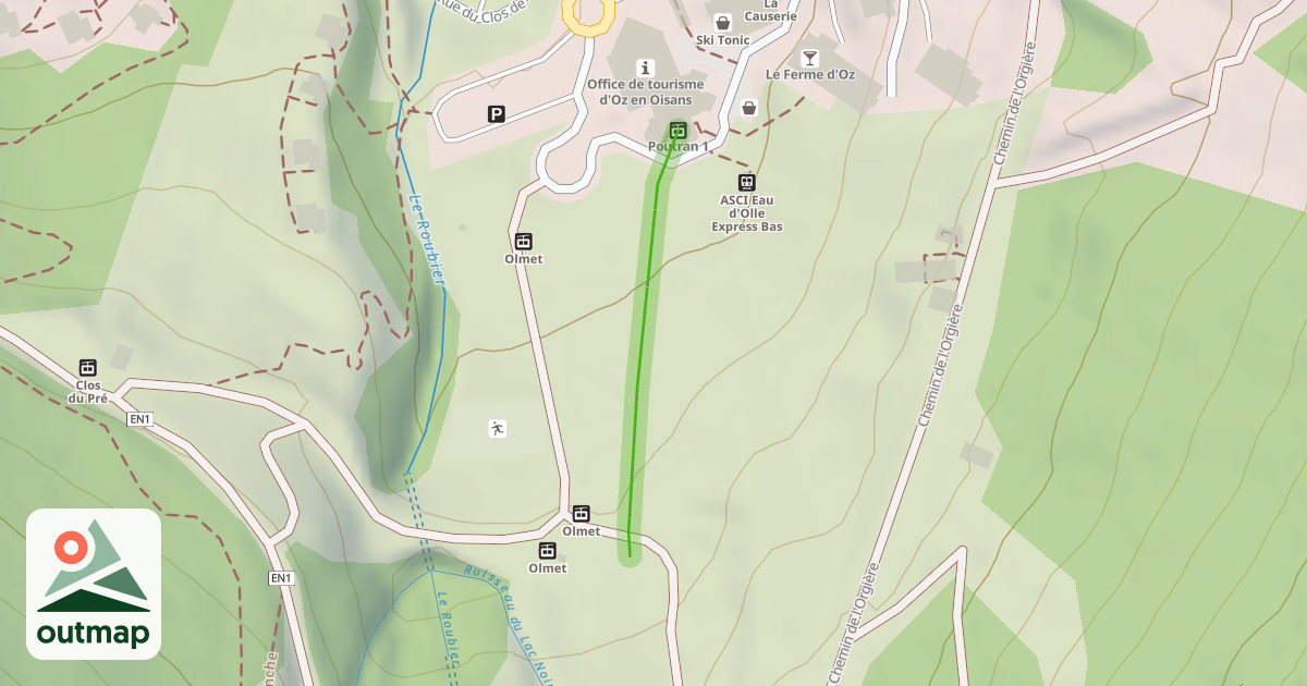 Map of Canetons