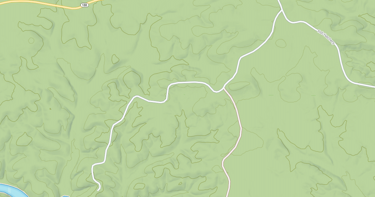 Map preview of HATCHERY SPUR