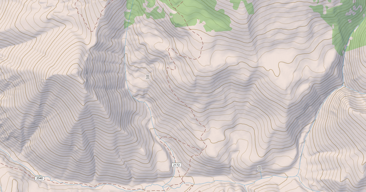Map preview of HOLMAN RIDGE-CABIN FLAT