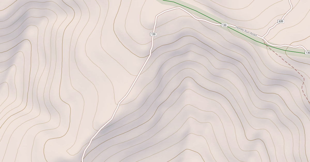 Map preview of Honey Run