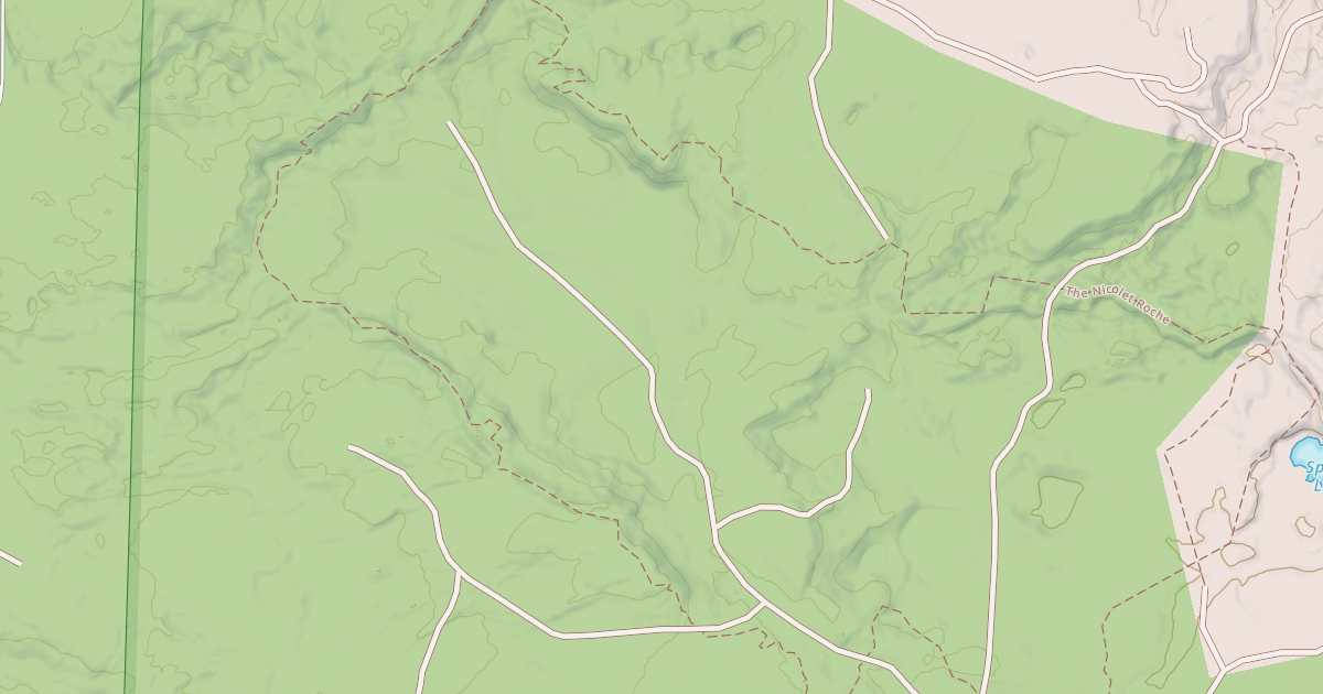 Map preview of Snowmobile Trail Lkln Langlade