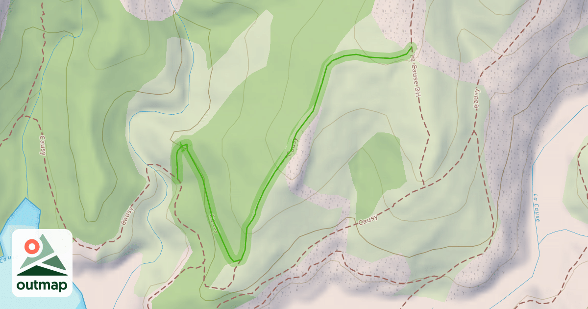 Map of Causy