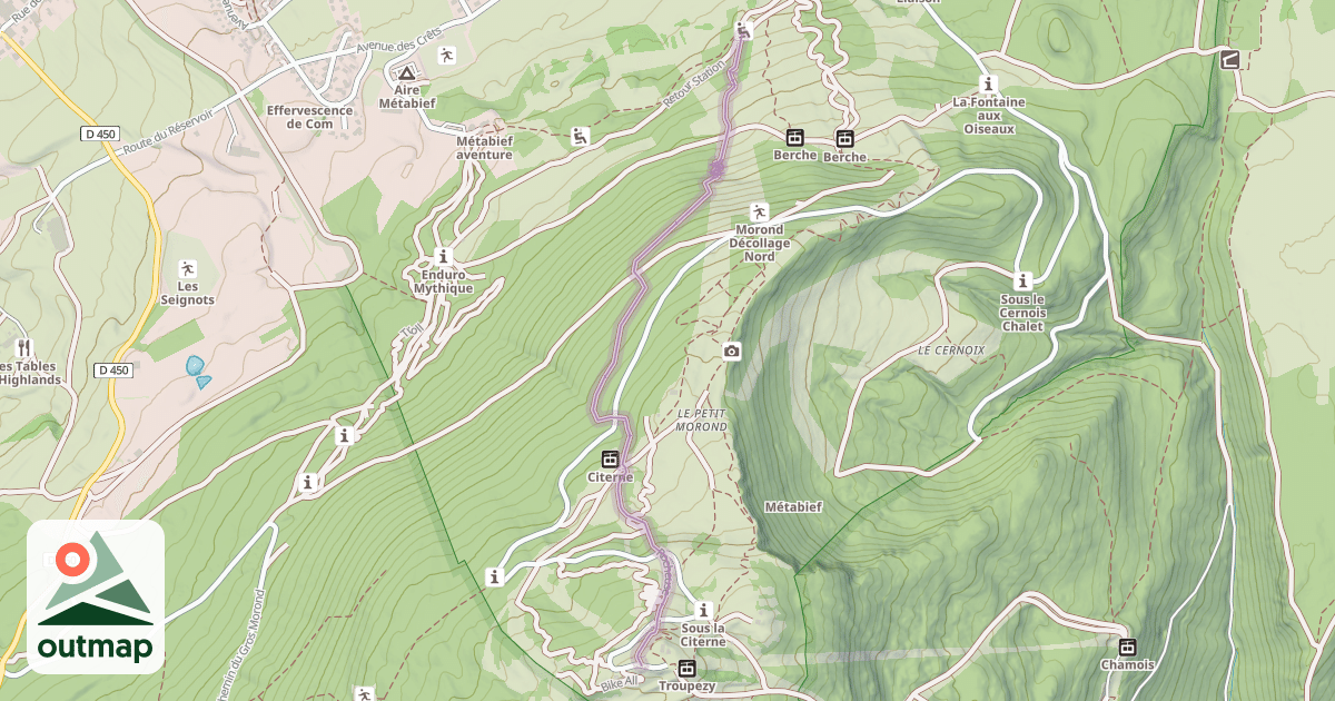 Map of Rocheuse