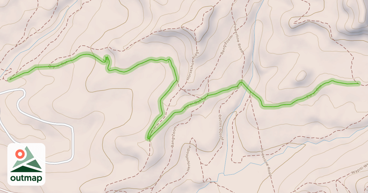 Map of Zip n' Out