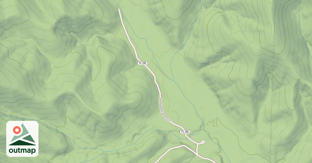 Map of NIMBLEWILL BR E