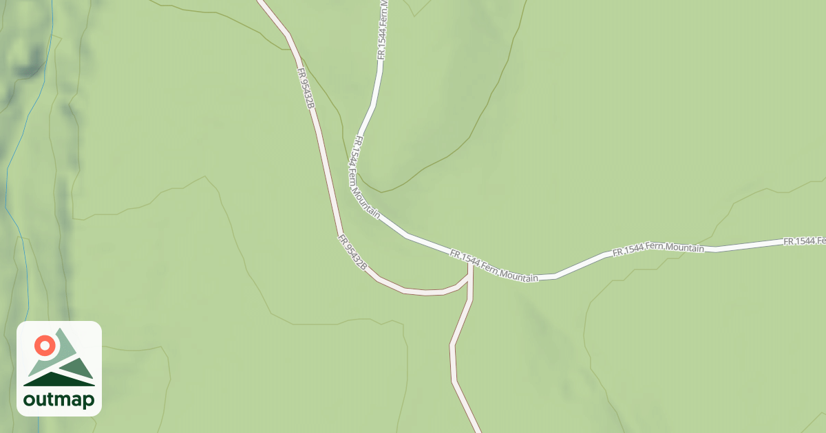 Map of USFS National Forest System Roads {EDA6F8F3-256A-4CCC-82D4-2F5D01F62AE4}