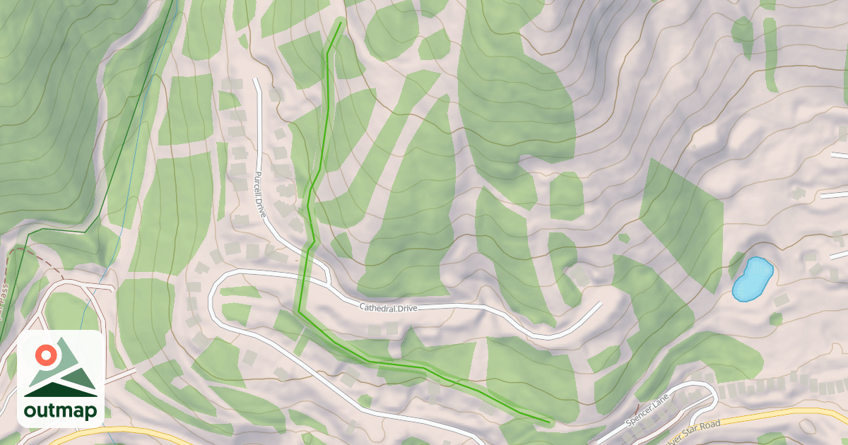 Map of Attridge Run Out