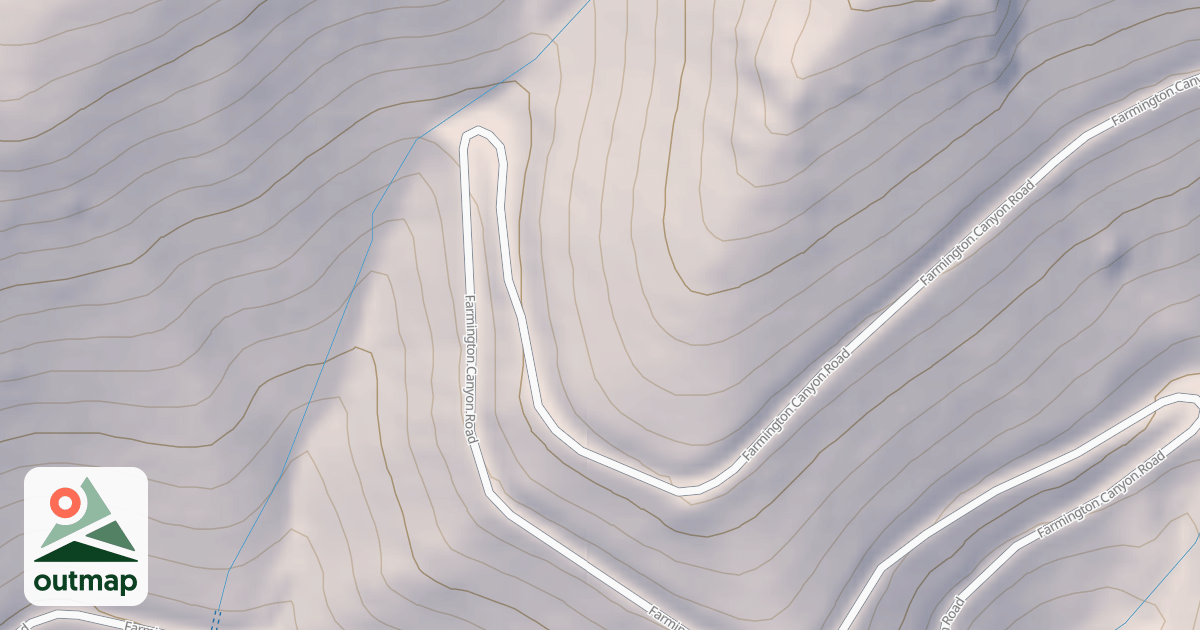 Map of Farmington Canyon Atv
