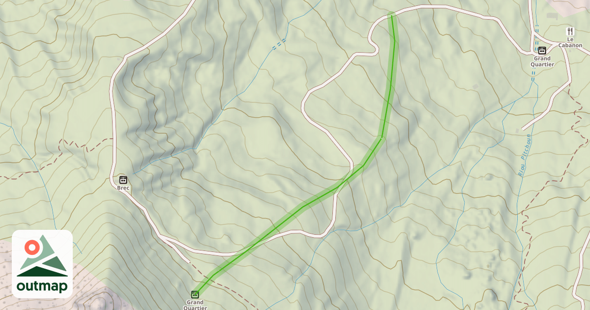 Map of Côte 2000