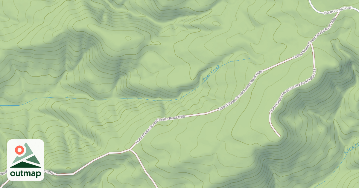 Map of PANTHER CREEK