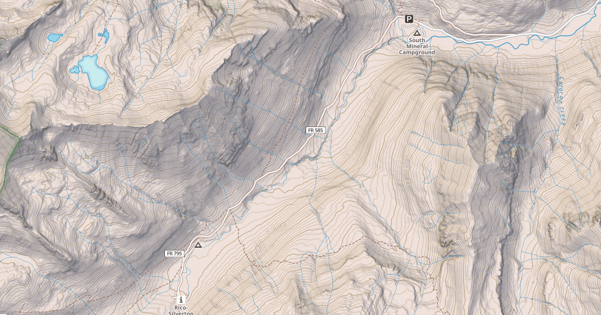 Map preview of SOUTH MINERAL