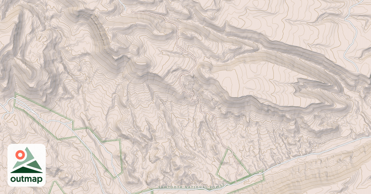 Map of BIRCH SPRING