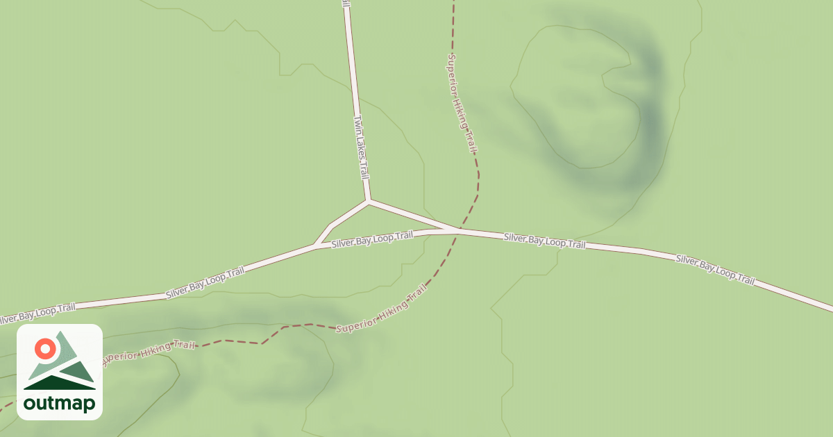 Map of Red Dot Trail