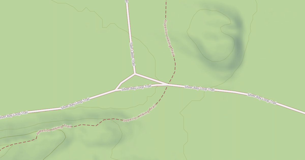 Map preview of Red Dot Trail