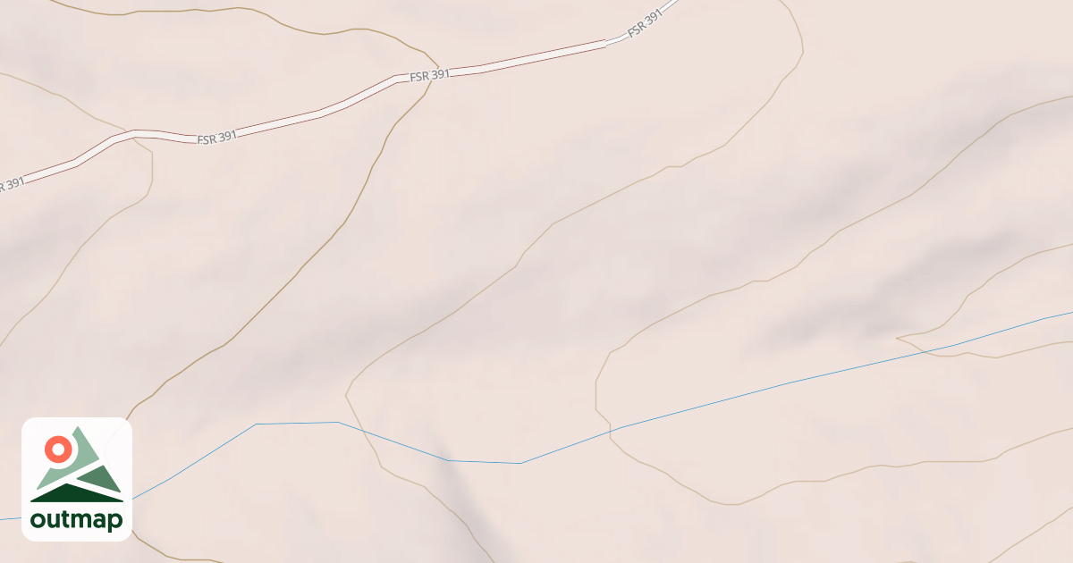 Map of SPRING CREEK COW CAMP