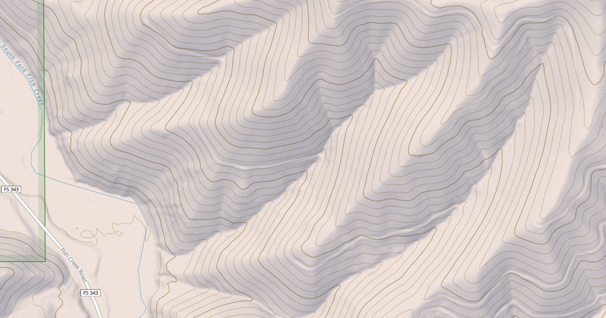 Map preview of KALISPELL SPUR