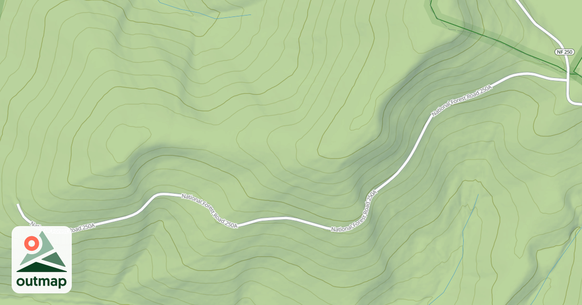 Map of BLISTER SWAMP  /  A