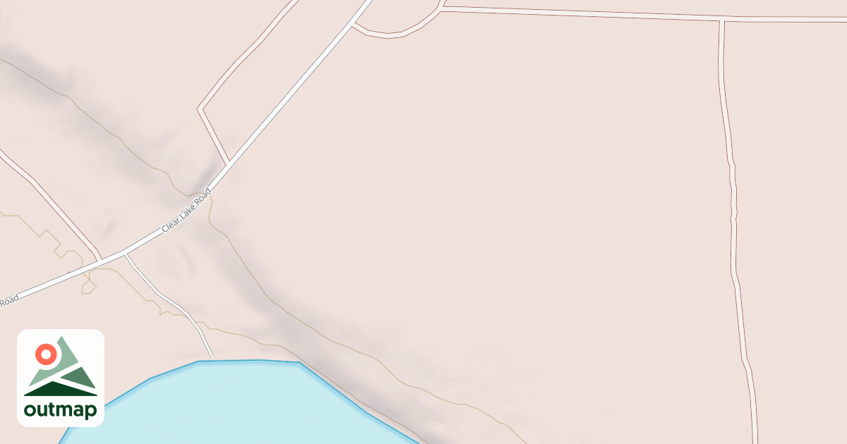 Map of CLEAR LAKE SPUR B