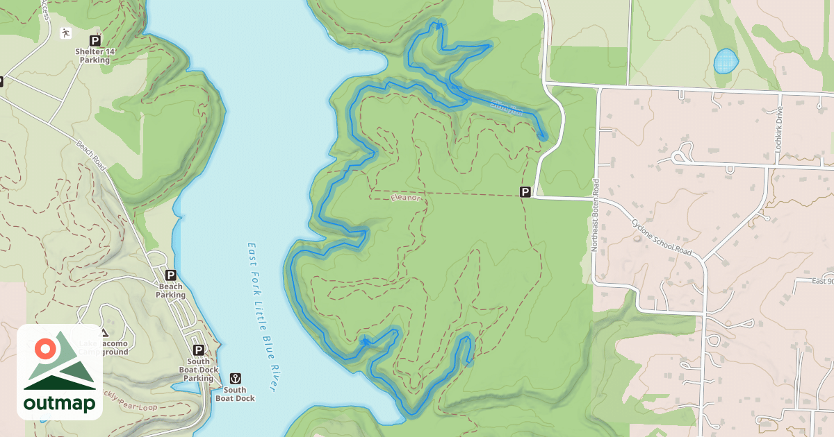 Map of Slim Jim