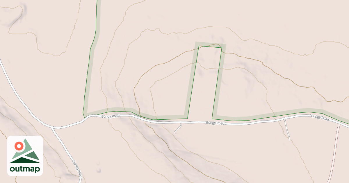 Map of Bungy Rd
