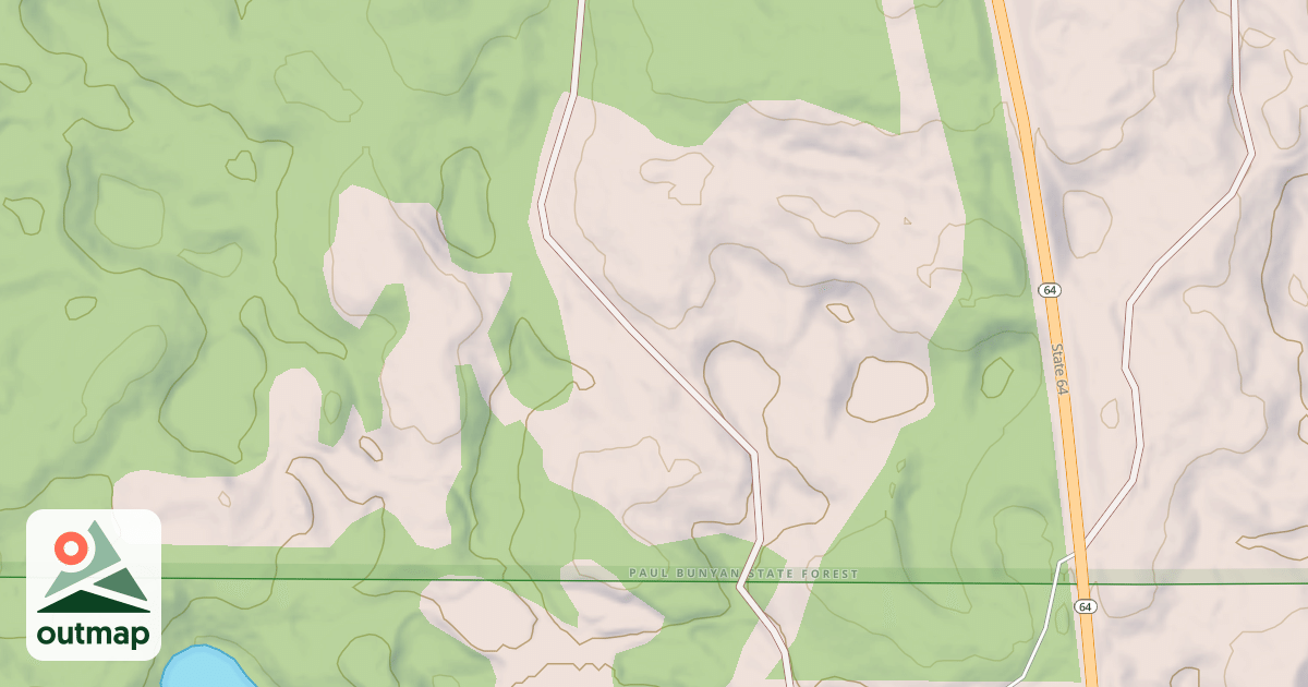 Map of Round River Drive