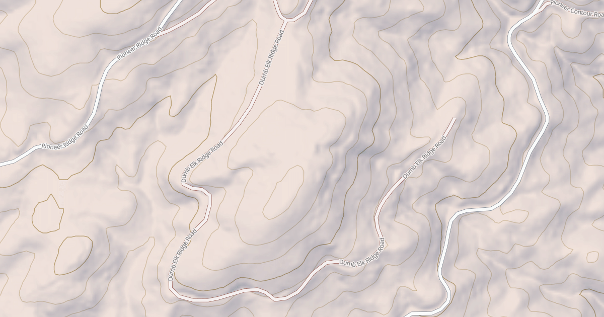 Map preview of DUMB ELK RIDGE
