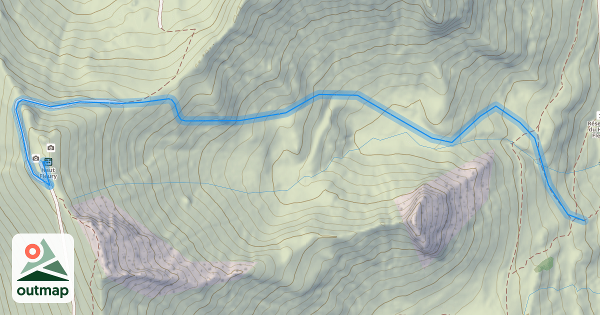 Map of La Combe