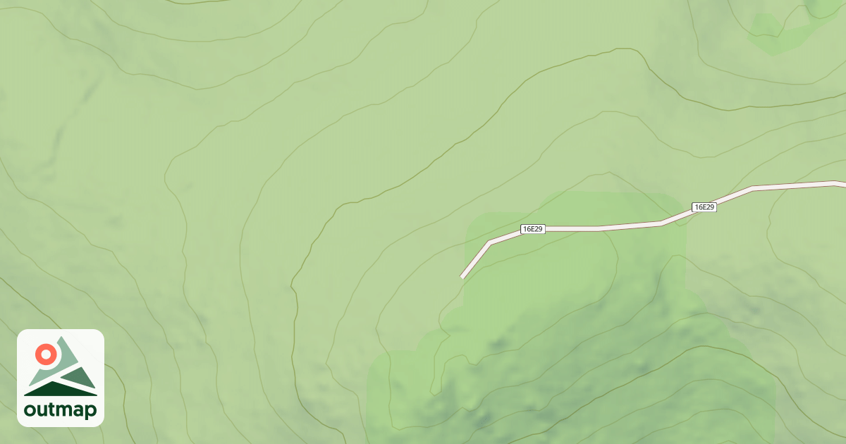 Map of BALD MTN SPUR 4WD TRAIL