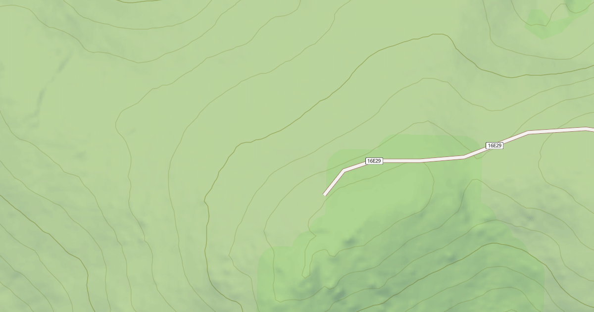 Map preview of BALD MTN SPUR 4WD TRAIL
